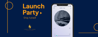 New Song Launch Party Facebook cover Image Preview