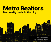 Metro Realtors Facebook Post Design