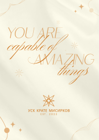 You Are Amazing Flyer Image Preview