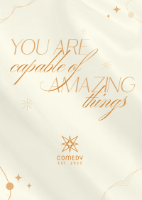 You Are Amazing Flyer Image Preview