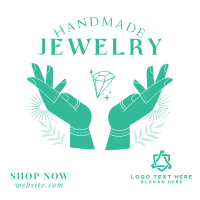 Customized Jewelry Instagram Post Preview