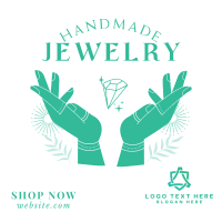 Customized Jewelry Instagram post Image Preview