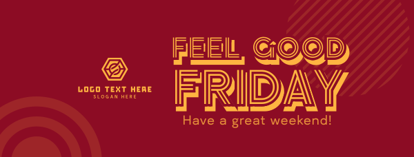 Feel Good Friday Facebook Cover Design Image Preview