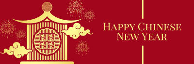 Oriental New Year Twitter Header Image Preview