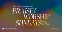 Sunday Worship Facebook ad Image Preview