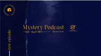 Dark Mysteries YouTube Banner Image Preview
