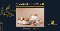 Limited Edition Scented Candles Facebook Ad Design