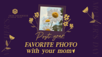 Mother's Day Photo Facebook Event Cover Design