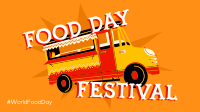 Food Truck Fest Facebook Event Cover Design
