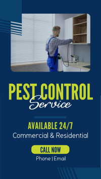 Professional Pest Control YouTube short Image Preview