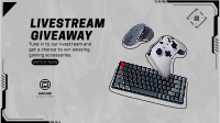 Livestream Giveaway Facebook event cover Image Preview