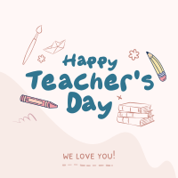 Teachers Day Greeting Instagram Post Design