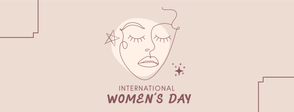 International Women's Day Illustration Facebook Cover Design Image Preview