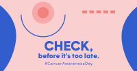 Cancer Awareness Movement Facebook Ad Design