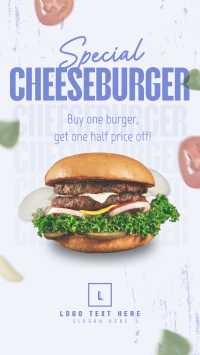 Special Cheeseburger Deal Instagram reel Image Preview