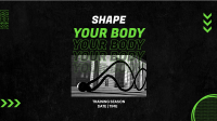 Shape Your Body Facebook Event Cover Design