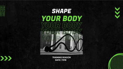 Shape Your Body Facebook event cover Image Preview