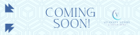 Elegant Coming Soon LinkedIn Banner Image Preview