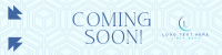 Elegant Coming Soon LinkedIn banner Image Preview