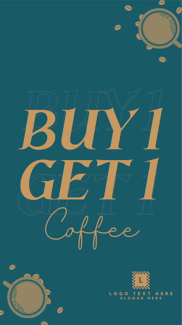 Coffee Promo Facebook Story Design Image Preview