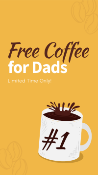 Father's Day Coffee Instagram reel Image Preview