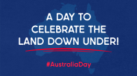 Australian Day Map Facebook Event Cover Design