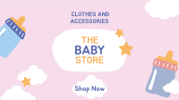 The Baby Store Facebook Event Cover Design
