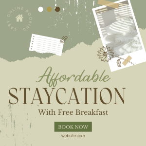  Affordable Staycation  Instagram post Image Preview