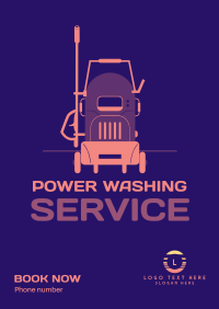 Pressure Wash Machine Poster Image Preview