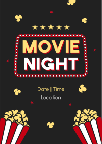 Movies and Popcorn Flyer Preview