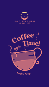 Coffee Time Facebook Story Design
