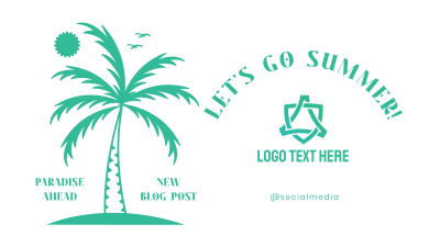 Party Palm Tree Facebook event cover