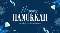 Elegant Hanukkah Night Animation Image Preview