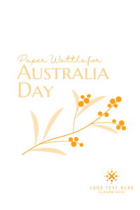 Golden Wattle  for Aussie Day Pinterest Pin Image Preview