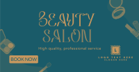 Beautiful Look Salon Facebook Ad Design