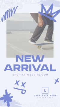 Urban Skateboard Shop TikTok video Image Preview