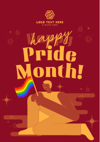 Modern Pride Month Celebration Flyer Image Preview