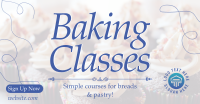 Baking Classes Facebook Ad Design