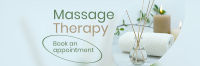 Massage Therapy Twitter Header Design
