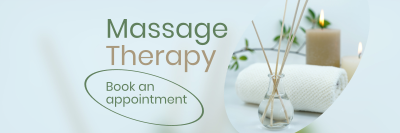 Massage Therapy Twitter header (cover) Image Preview