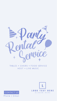 Cute Party Facebook Story Preview