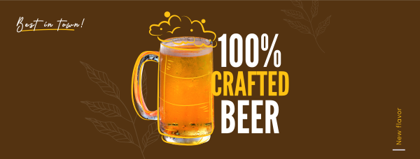 Best Brew Facebook Cover Design Image Preview