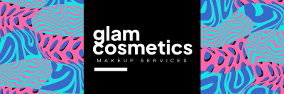 Glam Cosmetics Twitter header (cover) Image Preview