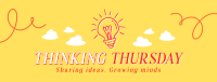 Thinking Thursday Ideas Facebook Cover Design