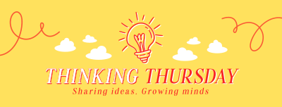 Thinking Thursday Ideas Facebook cover Image Preview