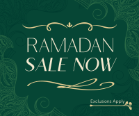 Ornamental Ramadan Sale Facebook Post Design