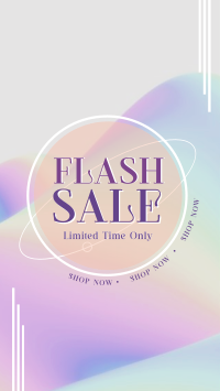Flash Sale Discount Facebook Story Design