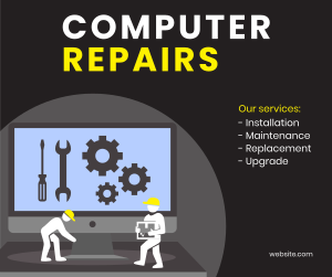 PC Repair Services Facebook post