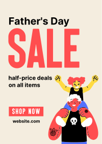 Father's Day Deals Flyer Image Preview