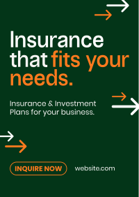 Business Insurance Poster Design